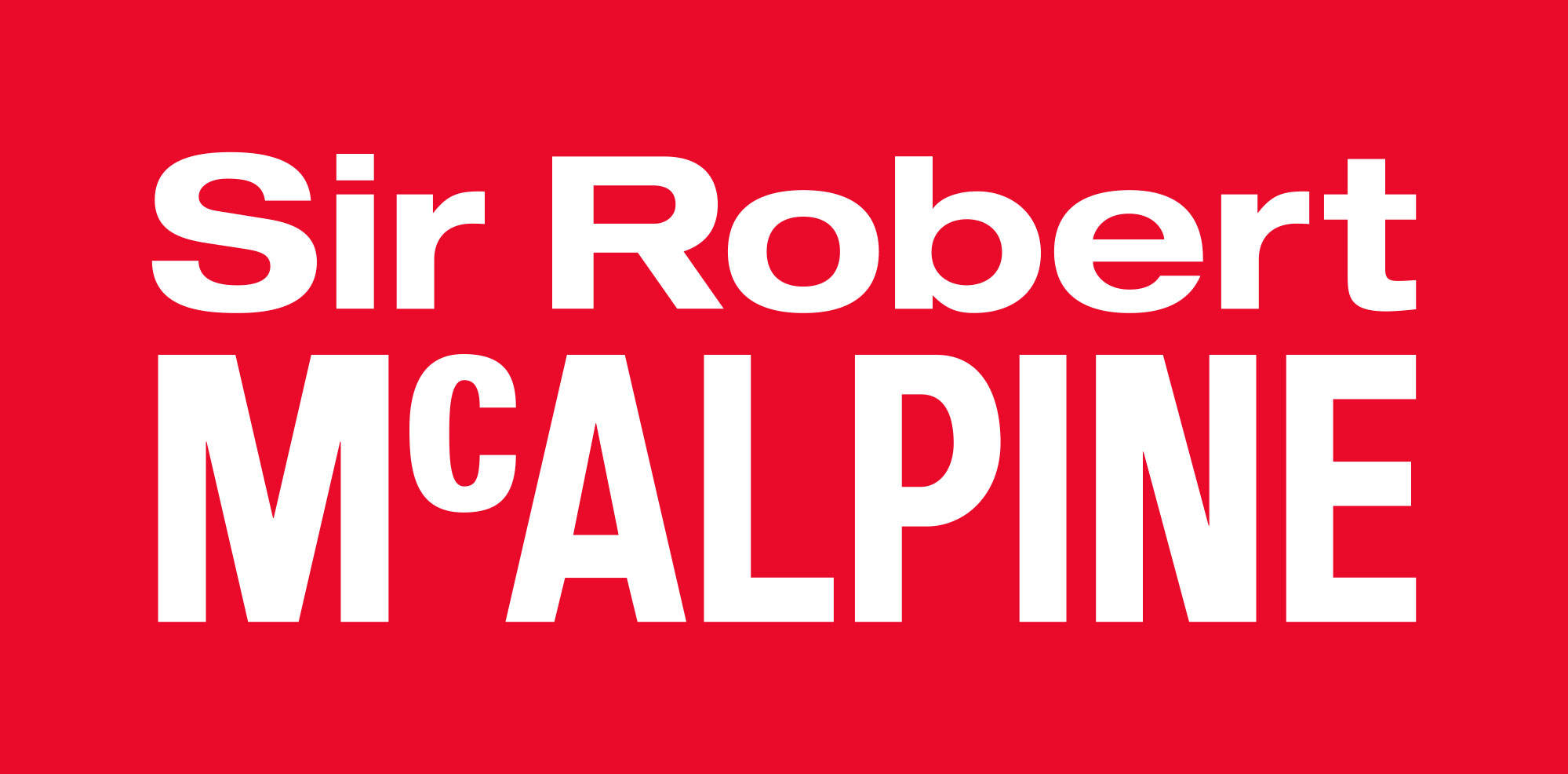 Sir Robert Mcalpine